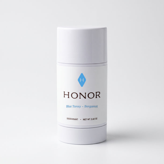 Deodorant — Blue Tansy Bergamot, front