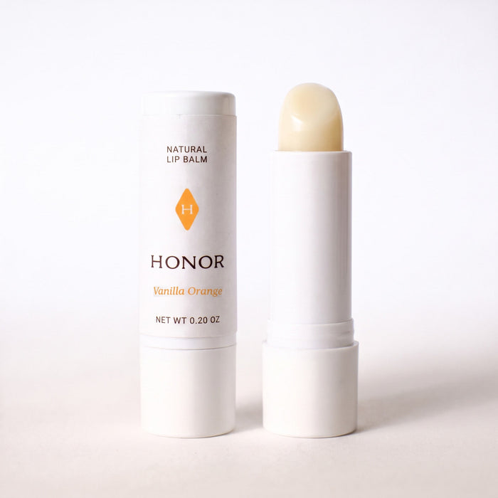 Lip Balm — Vanilla Orange, front
