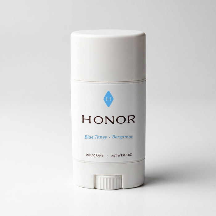 Mini-Deodorant — Blue Tansy Bergamot, front